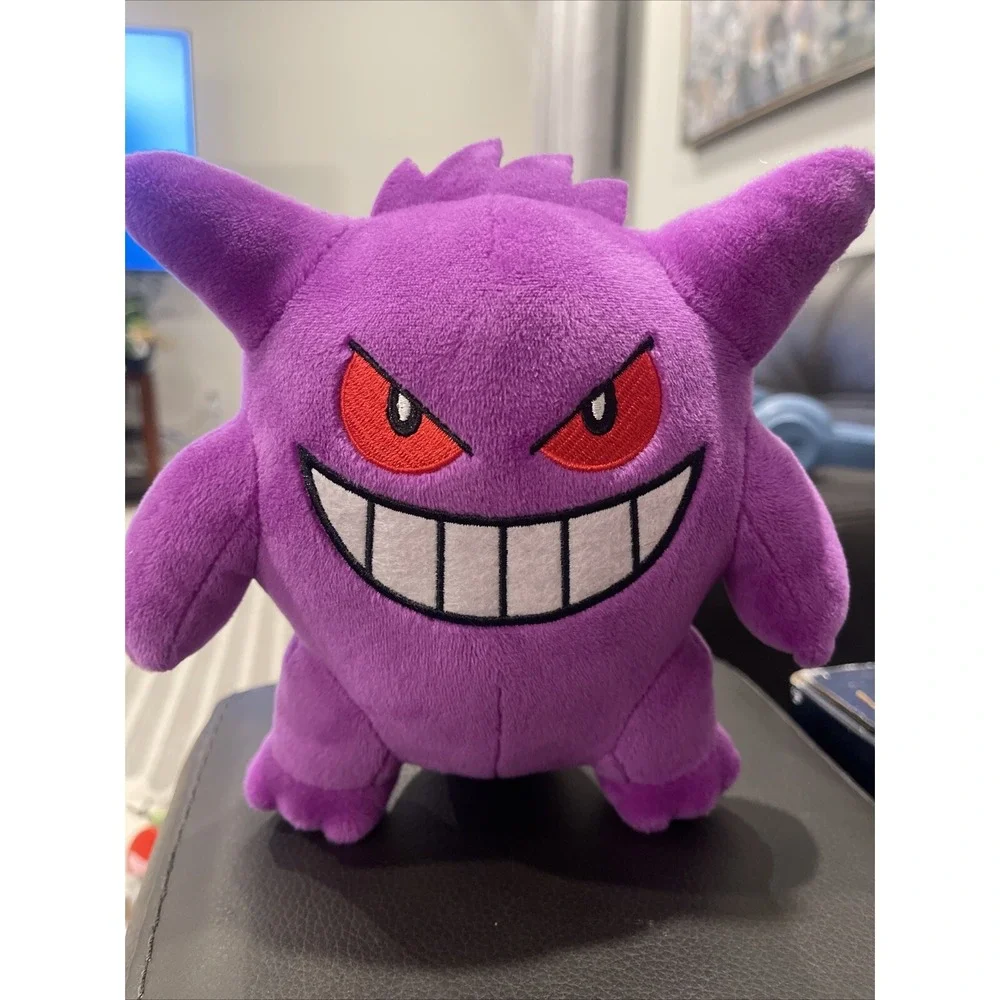 Pokemon Center 2018 Gengar Poke Plush Toy Stuffed Animal Collectible‎ 6 1/2 in